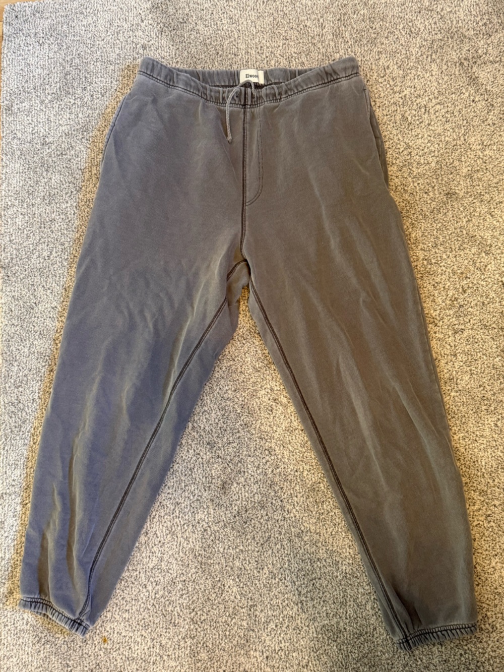 Elwood Charcoal Gray Sweatpants